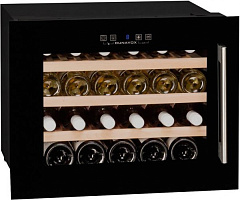 Винный шкаф Dunavox DX-24.56BBK (B) петли слева Винный шкаф Dunavox DX-24.56BBK (B) петли слева