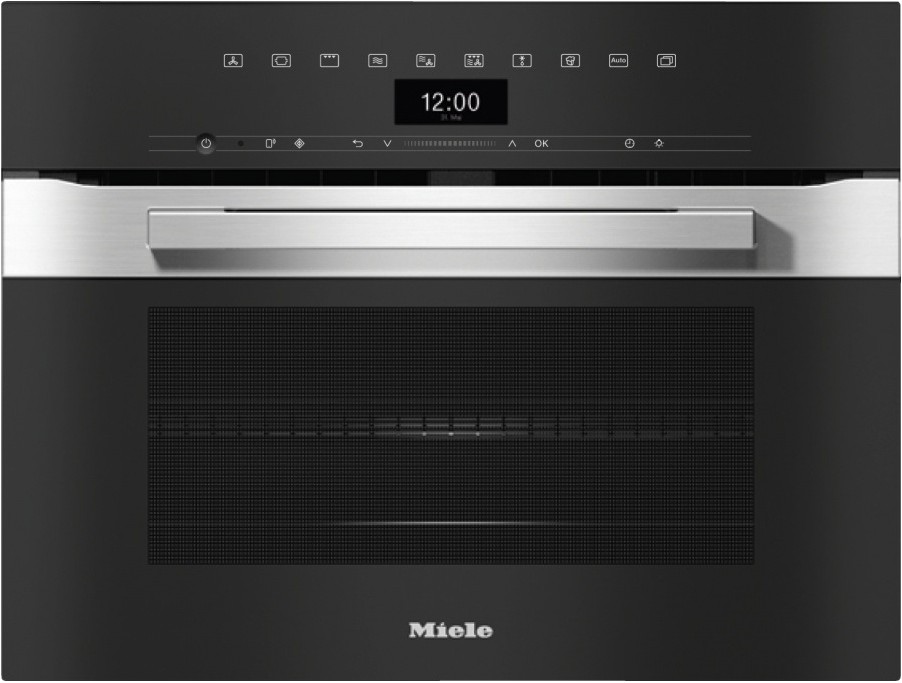 Духовой шкаф с СВЧ Miele H 7440 BМ Stainless steel