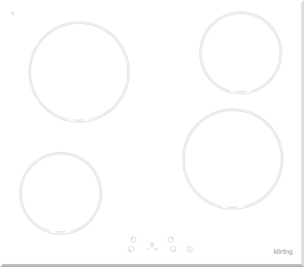 Варочная поверхность Korting HK 60001 BW 
