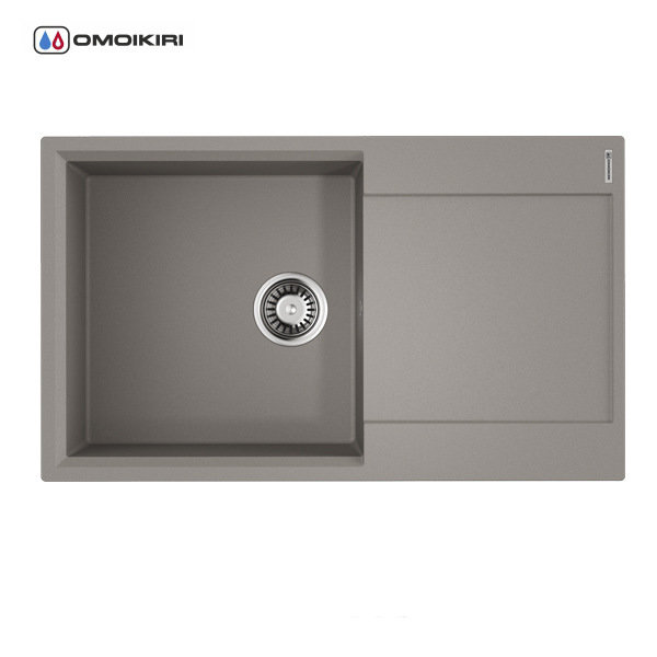 Мойка кухонная Omoikiri Daisen 86-GR leningrad grey