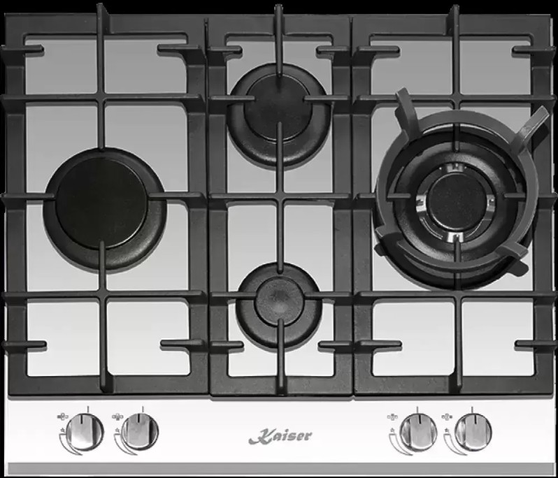 Газовая варочная поверхность Kaiser KCG 6394 W Turbo Romb
