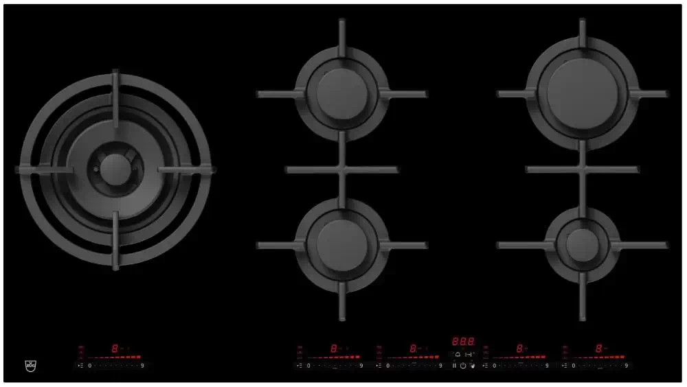 Газовая варочная панель V-ZUG GAS951GSAZ