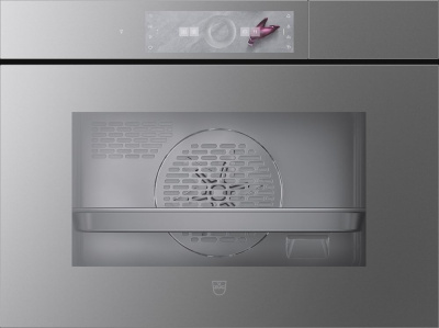 Паровой шкаф V-ZUG CombiSteamer V6000 45 платиновое стекло/AutoDoor CS6T-23043