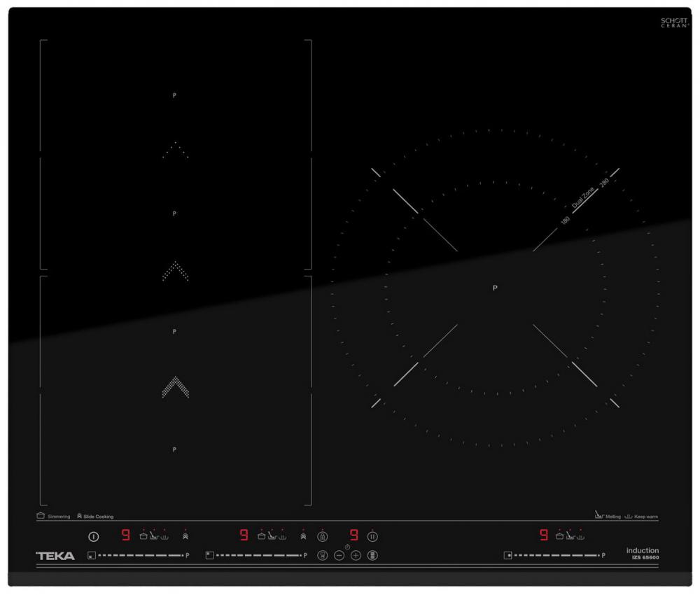Встраиваемая электрическая варочная панель Teka IZS 65600 MSP BLACK