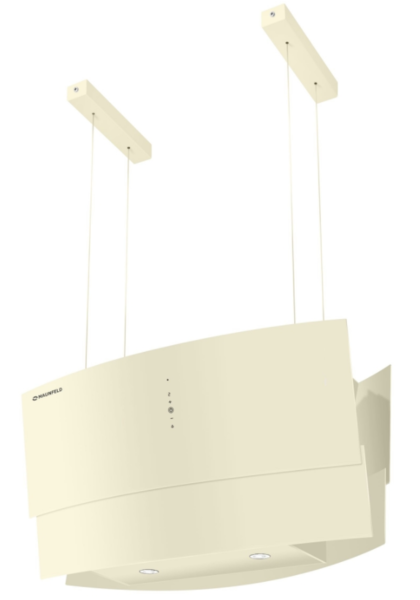 Вытяжка Maunfeld CLIMB ISLA 90 BEIGE Glass