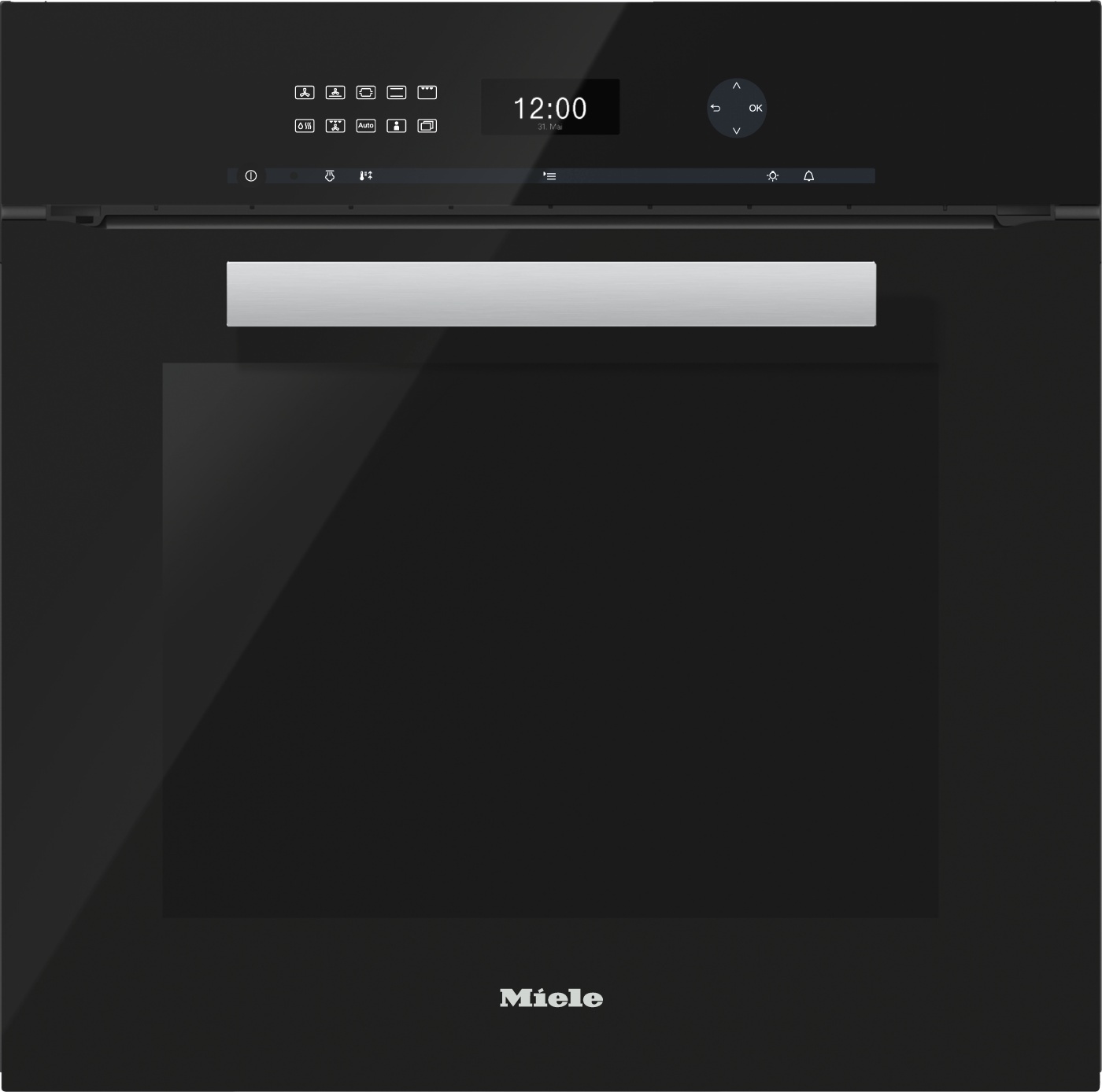 Духовой шкаф Miele H6461B OBSW черный обсидиан