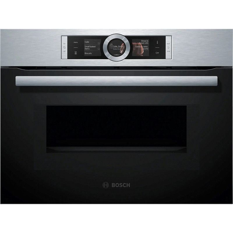 Духовой шкаф с  СВЧ BOSCH CMG656BS1