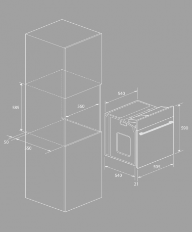 Духовой шкаф Beltratto FS 6570B