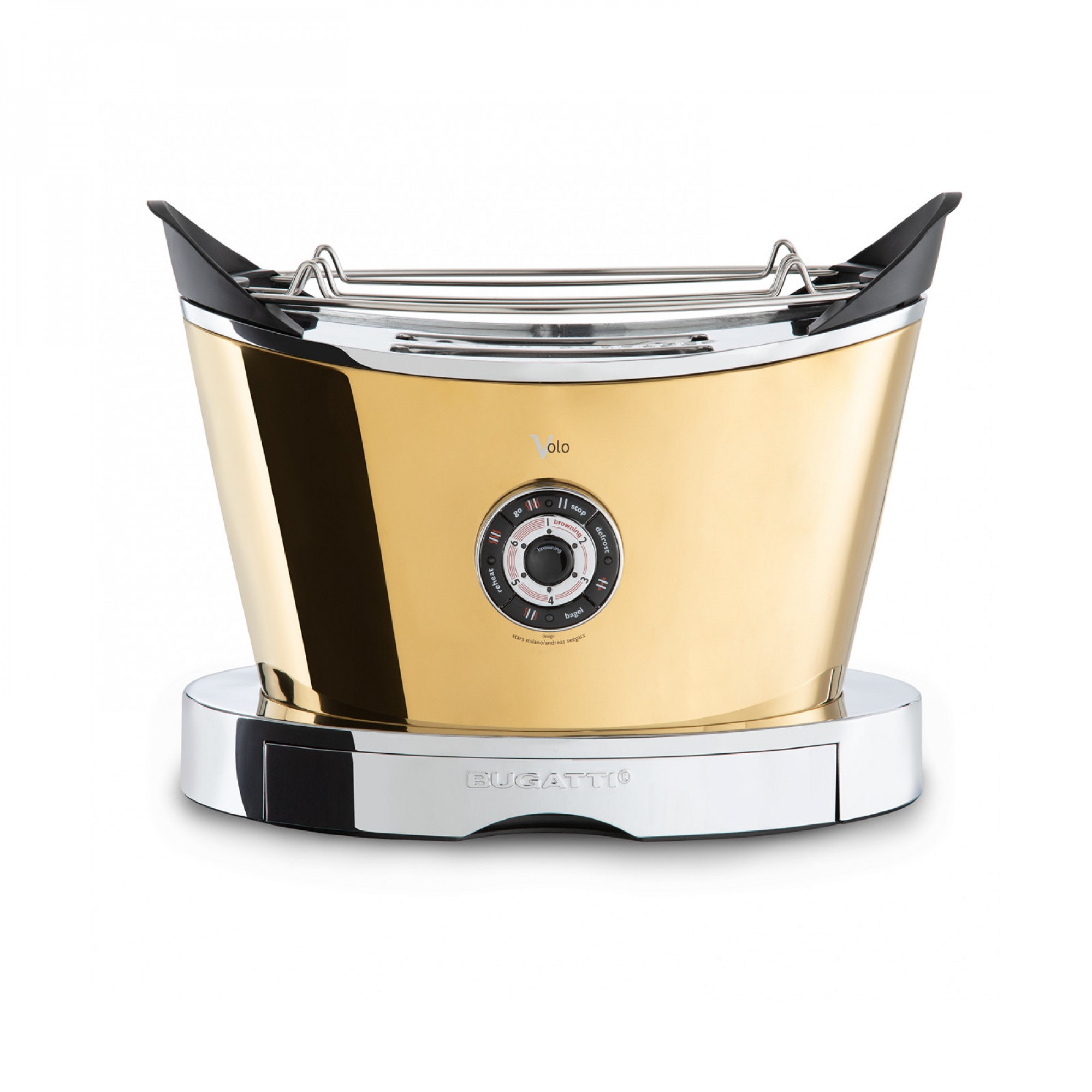 Тостер Bugatti VOLO Yellow Gold