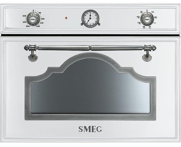 Компактный духовой шкаф с пароваркой Smeg SF4750VCBS