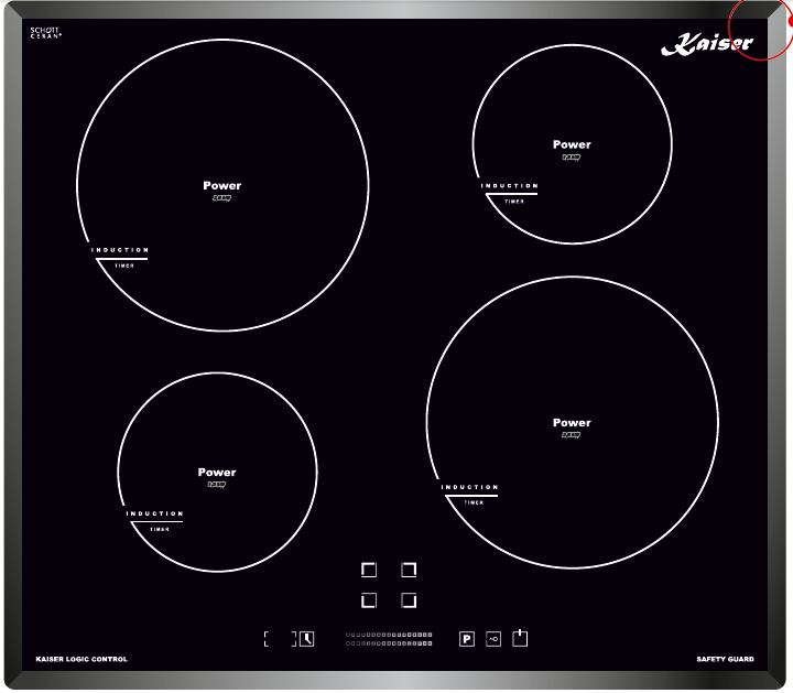 Варочная панель Kaiser KCT 6505 FIN