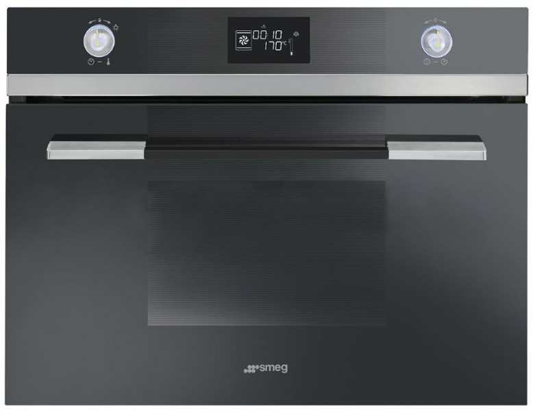 Компактный духовой шкаф с пароваркой Smeg SF4120VCN