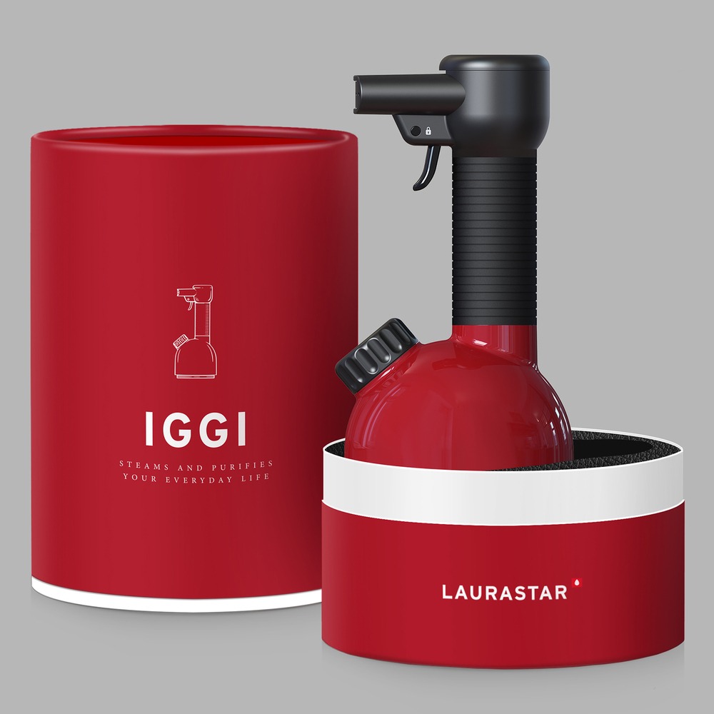 Отпариватель для одежды Laurastar IGGI Intense Red