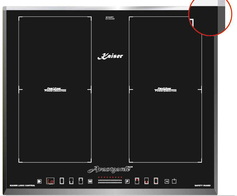 Варочная панель Kaiser KCT 65 FIN Avantgarde