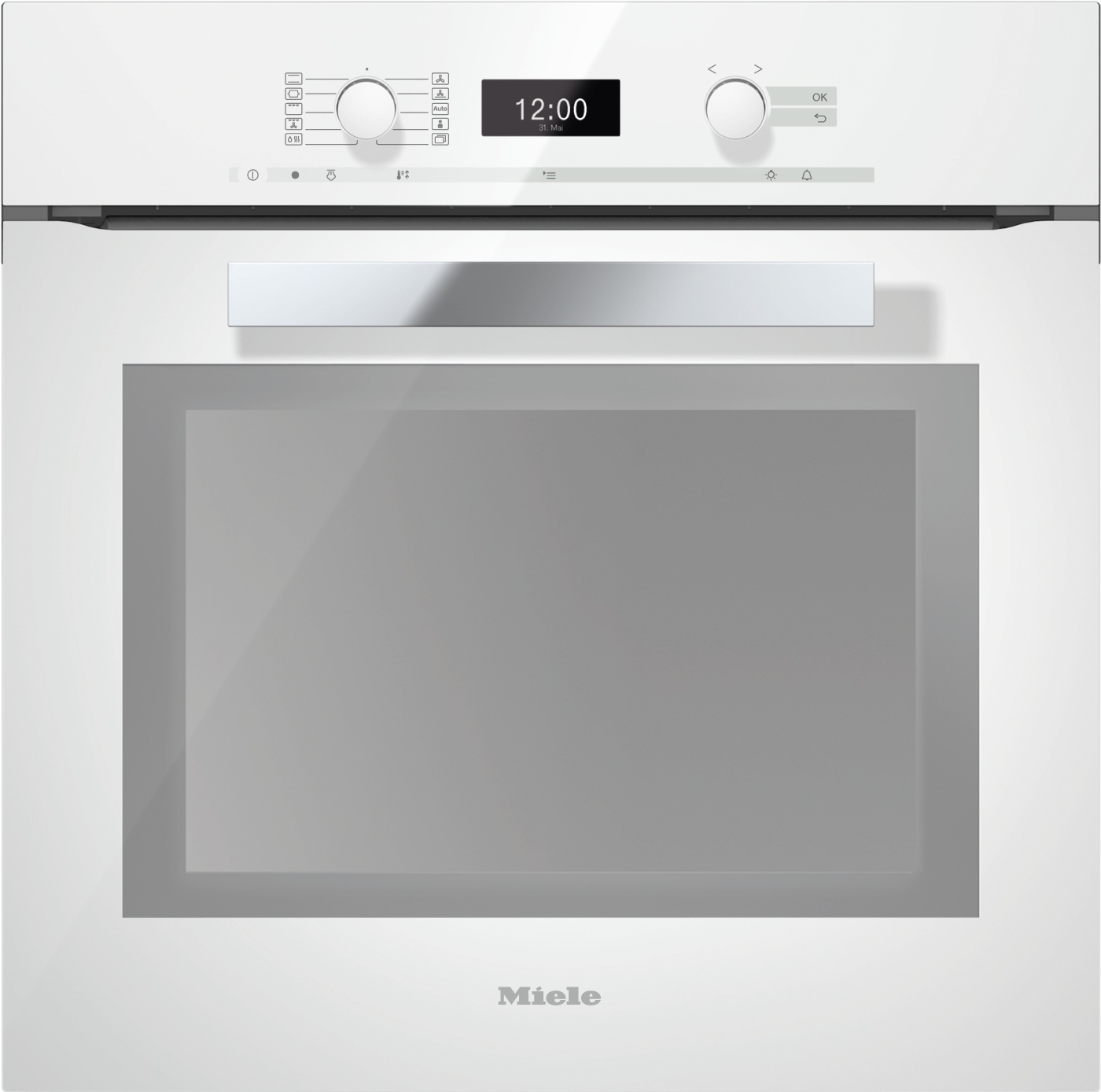 Духовой шкаф Miele H6460B BRWS бриллиантовый белый