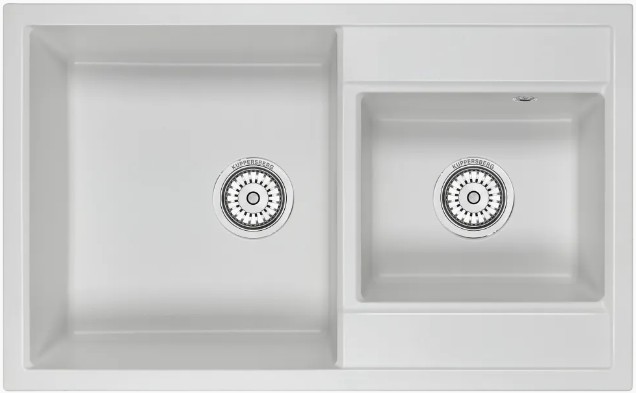 Кухонная мойка Kuppersberg MODENA 80 NL 1,5B WHITE