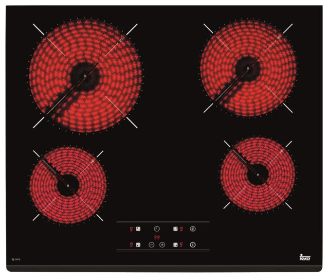 Встраиваемая электрическая варочная панель Teka TZ 6415 BLACK