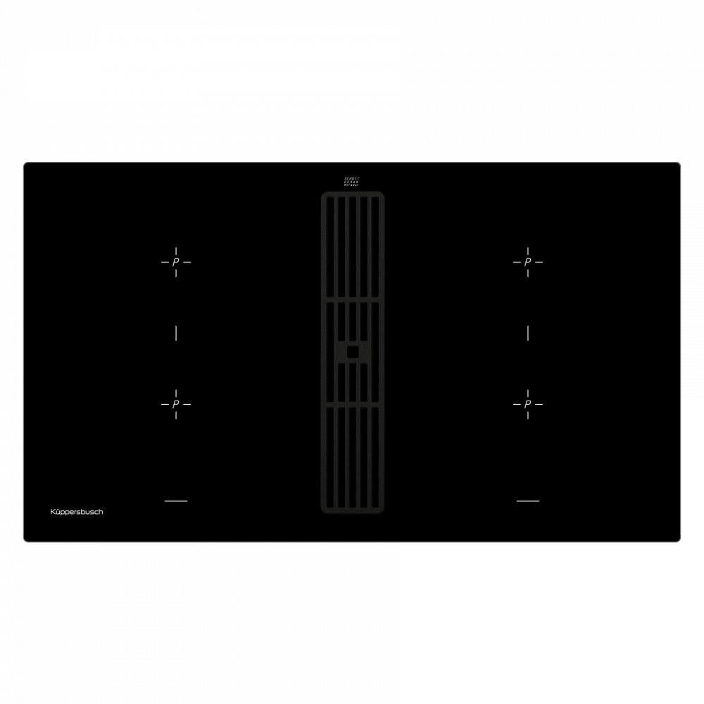 Индукционная варочная панель с вытяжкой Kuppersbusch KMI 9850.0 SR