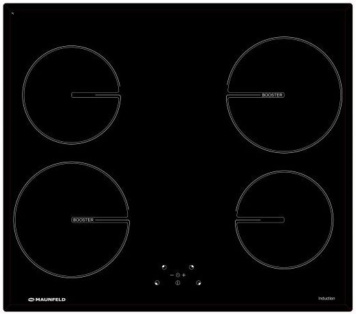 Варочная панель Maunfeld MVI59.4HZ.2BT-BK