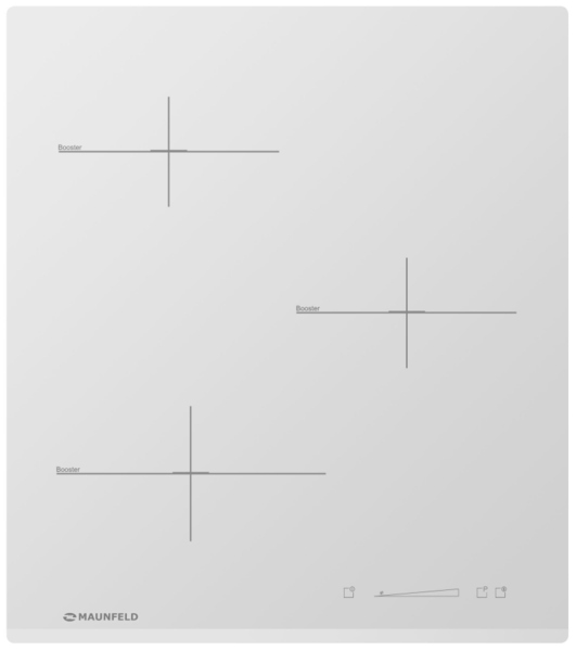 Варочная панель Maunfeld MVI45.3HZ.3BT-WH