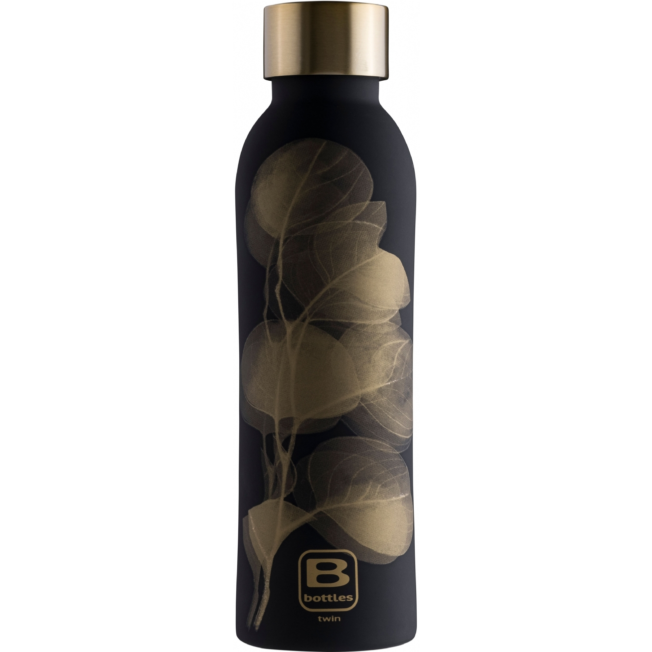 Бутылка Bugatti для воды Bottle TWIN Leaves gold BBT-LG500DS