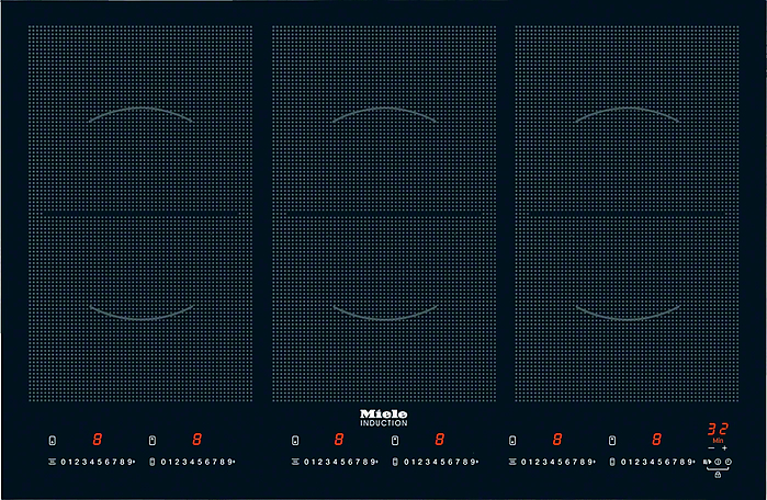 Варочная панель индукционная Miele KM6367-1