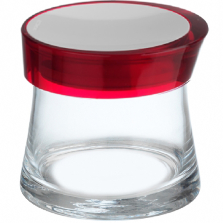 Банка Bugatti для сыпучих продуктов 0,7 л GLAMOUR Red GL3U-02155/07