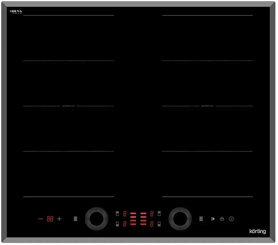 Индукционная варочная панель Korting HIB 68700 B Quadro