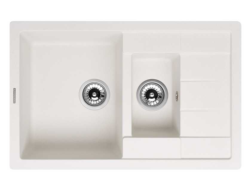 Мойка Kuppersberg MODENA 1,5B1D WHITE ALABASTER