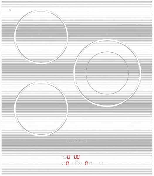 Варочная панель Zigmund Shtain CNS 302.45 WX