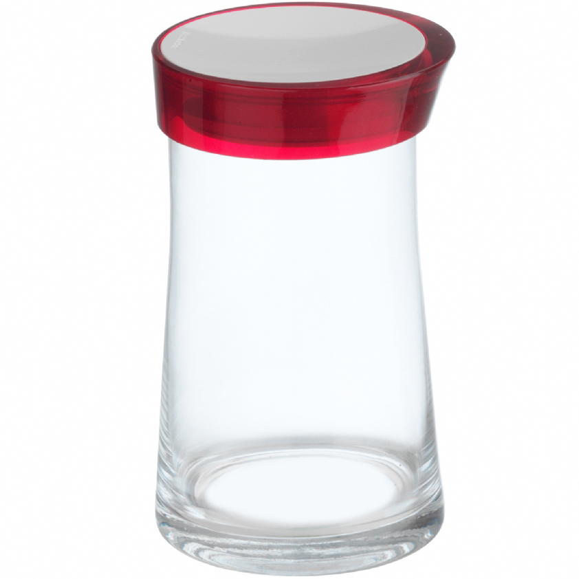 Банка Bugatti для сыпучих продуктов 1,5 л GLAMOUR Red GL3U-02155/15