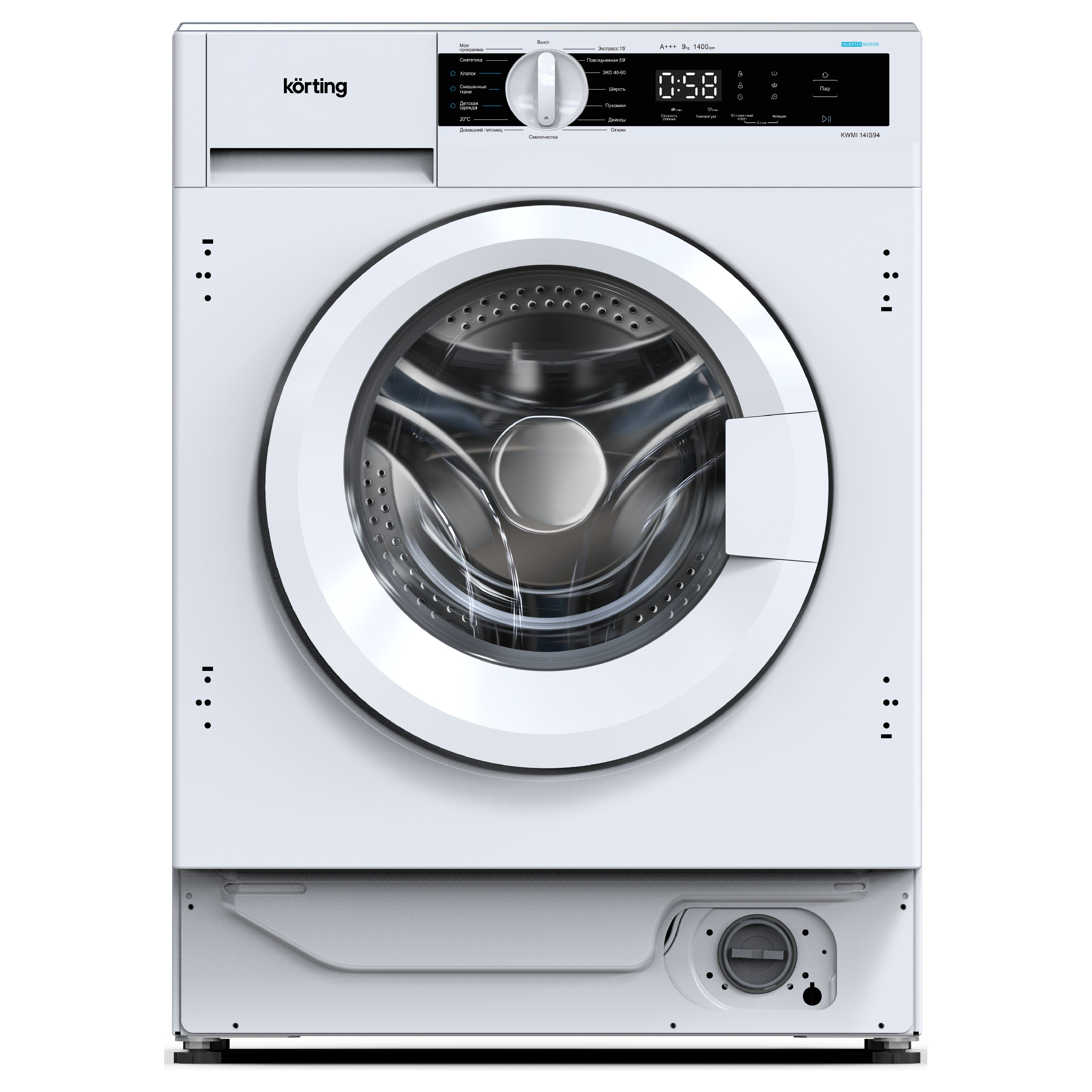 Встраиваемая стиральная машина Korting KWMI 14IS94
