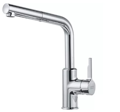 Смеситель с выдвижным шлангом и поворотным изливом Franke Urban Pull-Out, Хром 115.0595.083 