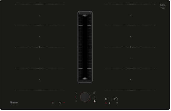 Индукционная варочная панель с вытяжкой Neff V68PYX4C0