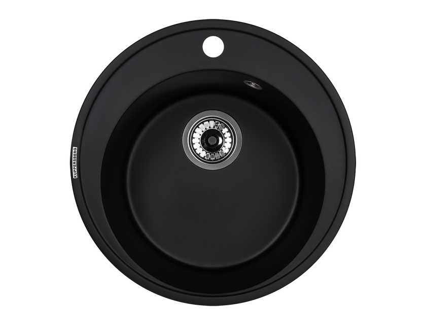 Мойка Kuppersberg BALI 1B BLACK METAL