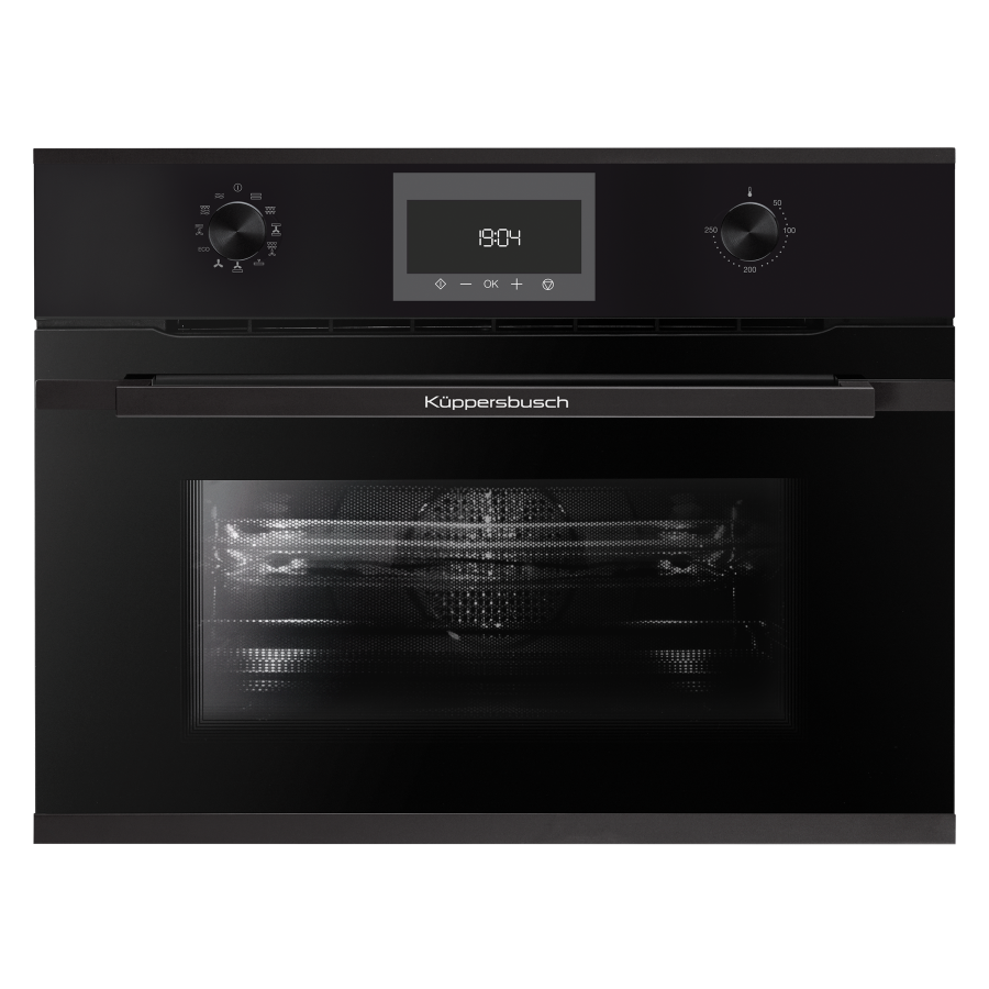 Компактный духовой шкаф с микроволнами Kuppersbusch CBM 6330.0 S5 Black Velvet