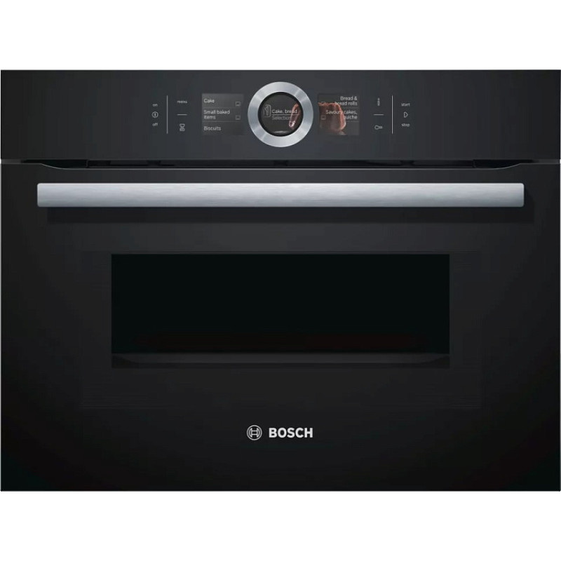 Духовой шкаф с свч BOSCH CMG676BB1