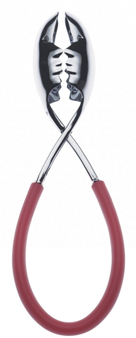 Щипцы Bugatti для салата MOLLA KISS Red 43-7003C3U