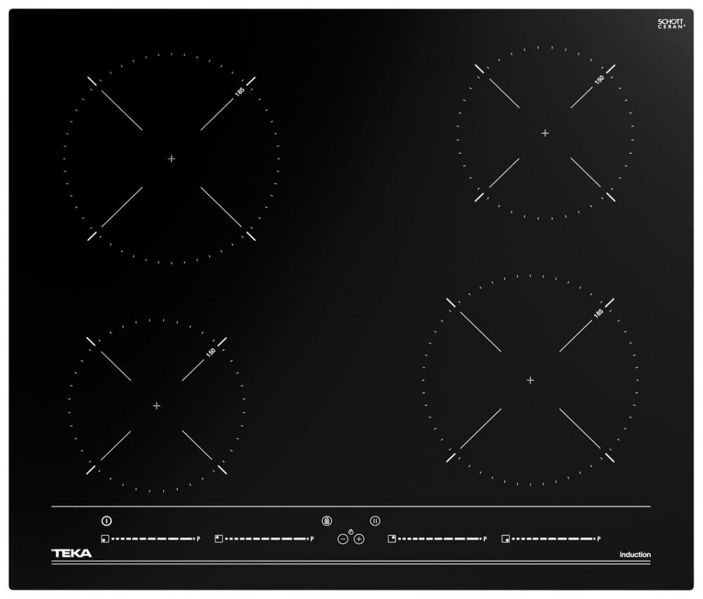 Встраиваемая электрическая варочная панель Teka IBC 64010 MSS BLACK