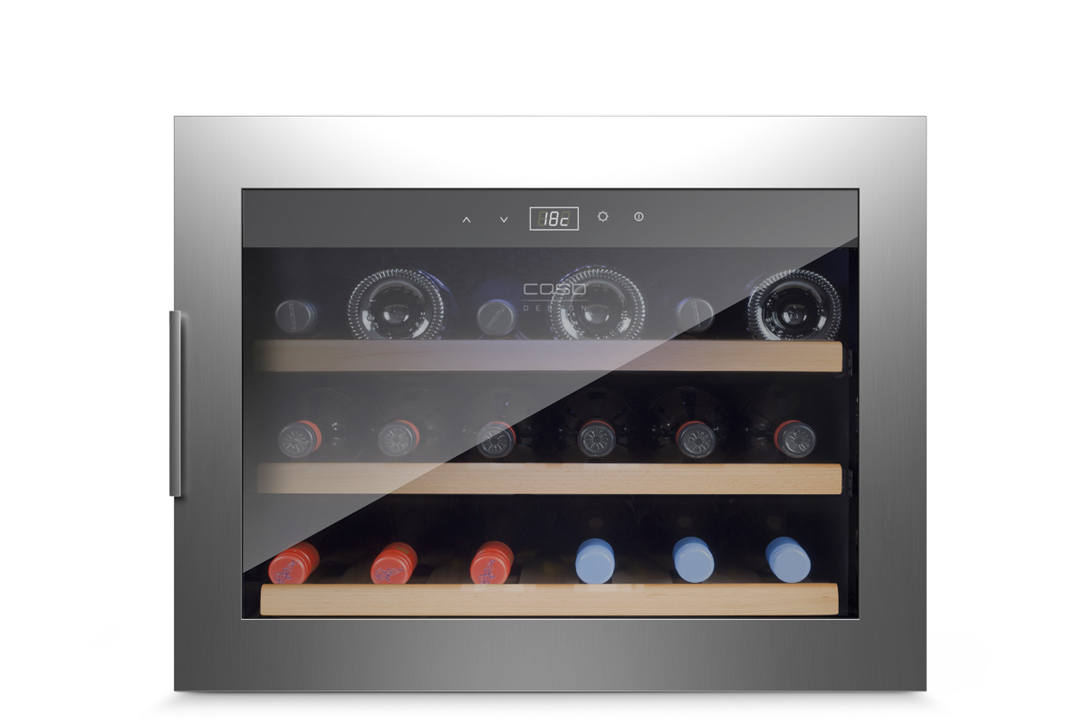Винный шкаф CASO WineSafe 18 EB inox