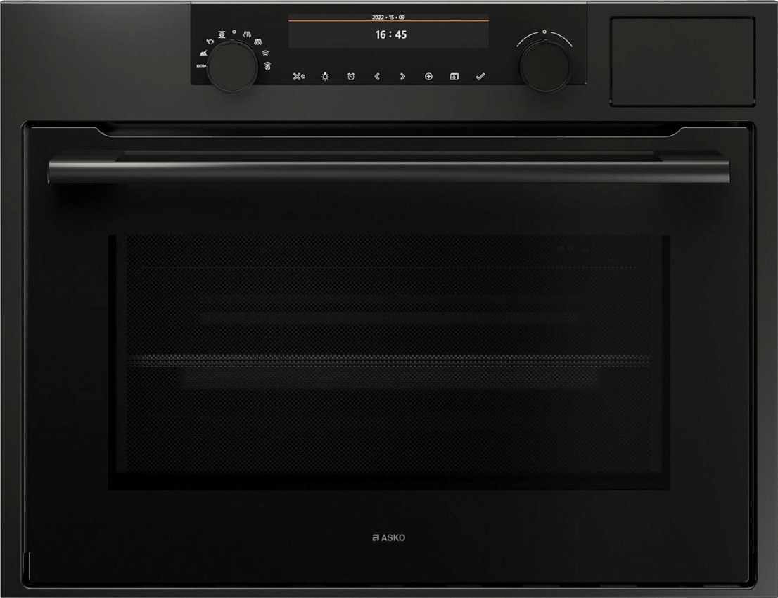 Компактный духовой шкаф-пароварка с микроволнами Asko OCSM8487A1