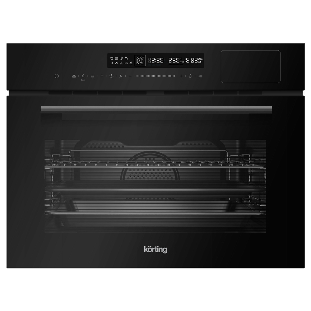 Духовой шкаф с функцией пара и СВЧ Korting OKB 3221 AGN STEAM MW