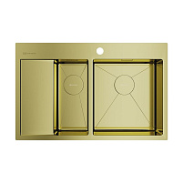 Мойка OMOIKIRI AKISAME 78-2-LG-R