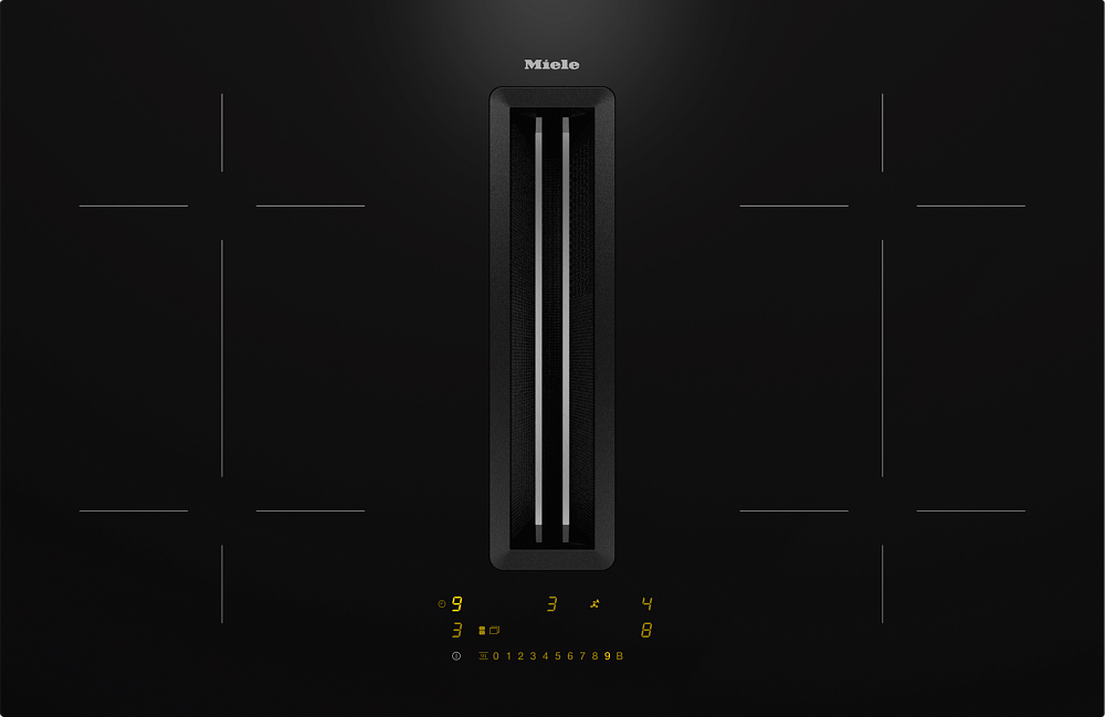 Варочная панель индукционная с вытяжкой Miele KMDA 7473 U FL (фильтр)