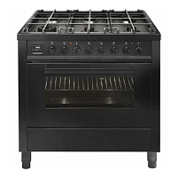 Кухонный блок ILVE L096-WMP/MGD графит (фурн.матовый черный)