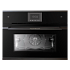 Компактный духовой шкаф с паром Kuppersbusch CBD 6550.0 S2 Black Chrome