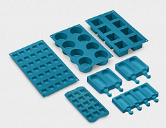 Комплект силиконовых форм Smeg SMOLD