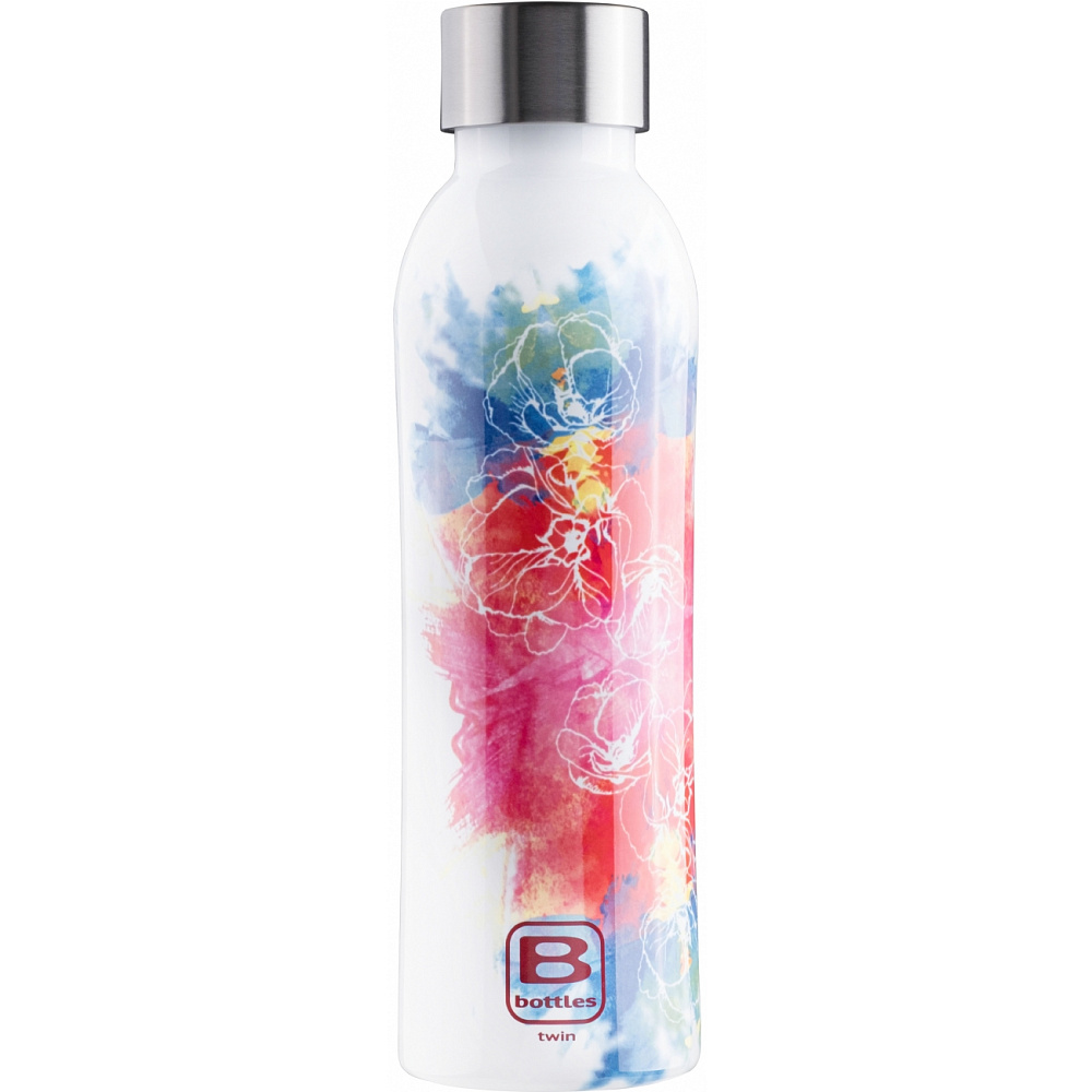 Бутылка Bugatti для воды Bottle TWIN Watercolor red & blue BBT-3W500IS