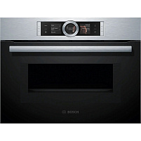 Духовой шкаф с  СВЧ BOSCH CMG656BS1