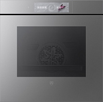 Паровой шкаф V-ZUG CombairSteamer V6000 60 платиновое стекло/AutoDoor CS6T-23049